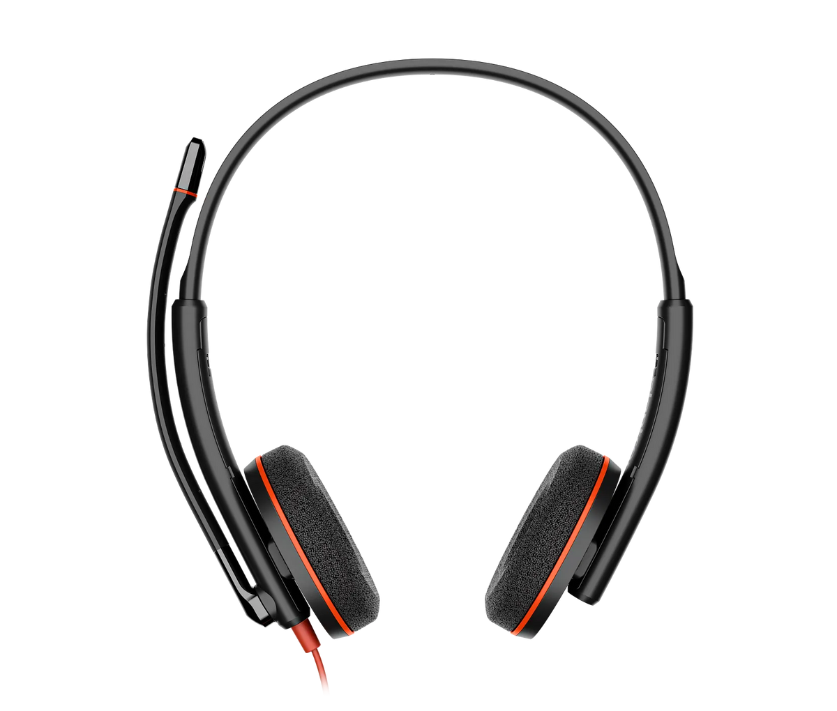 Poly Blackwire 3220 Stereo USB-C Headset + USB-C/A Adapter
