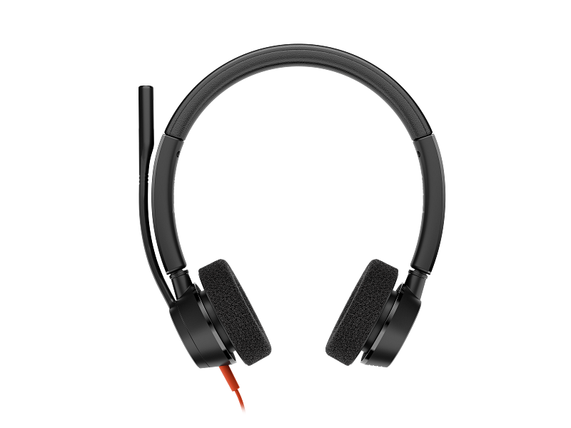 Poly Blackwire 3320 Stereo USB-C Headset + USB-C/A Adapter