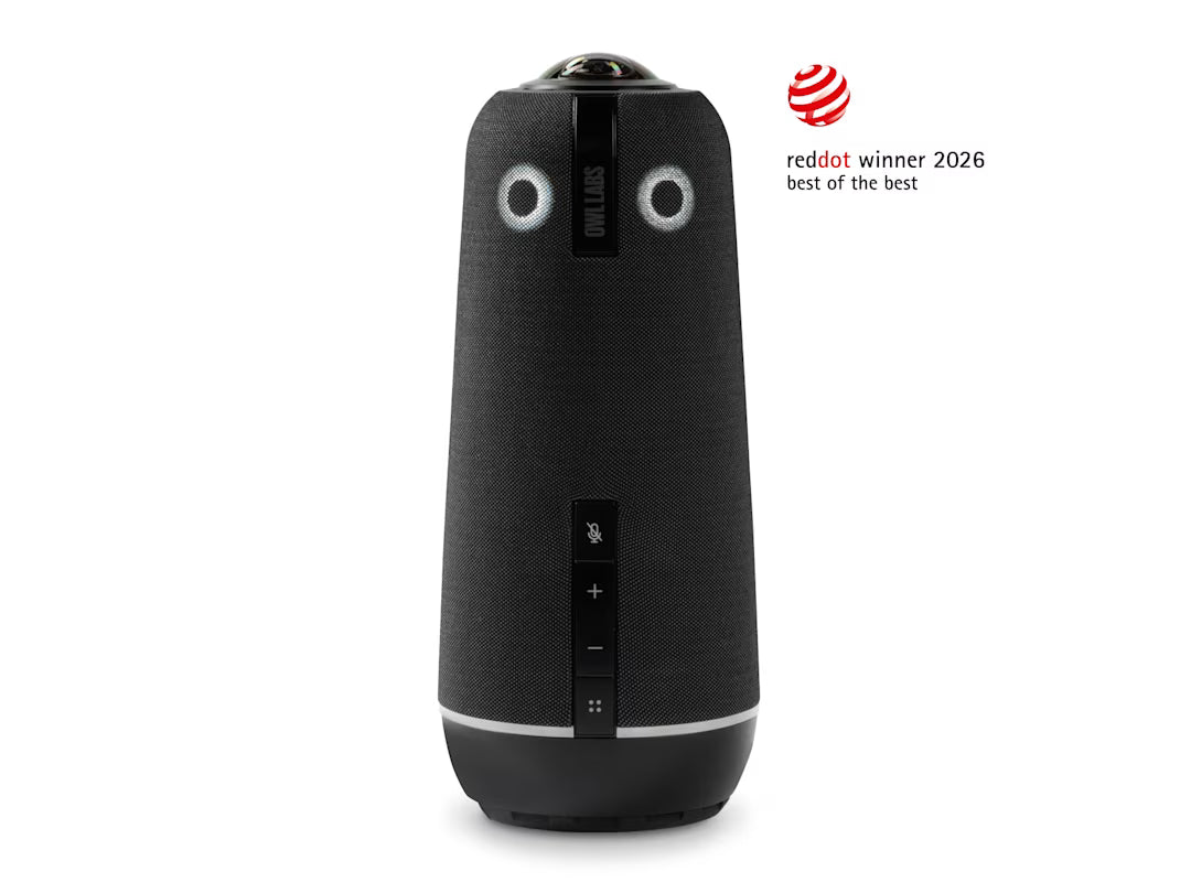 Owl Labs Meeting Owl 4+ – 360° 4K UHD Video Conferencing Camera, Microphone & Speaker